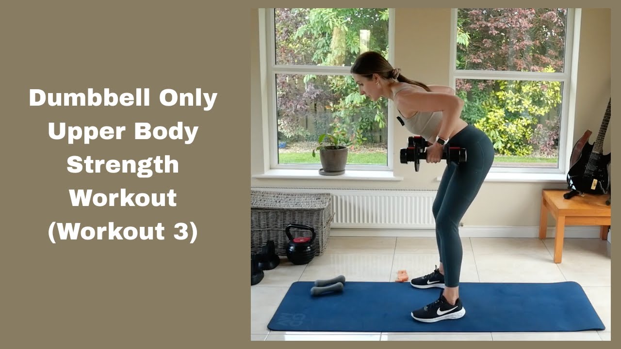 Strength Week 1 Workout 3 - Back & Shoulders