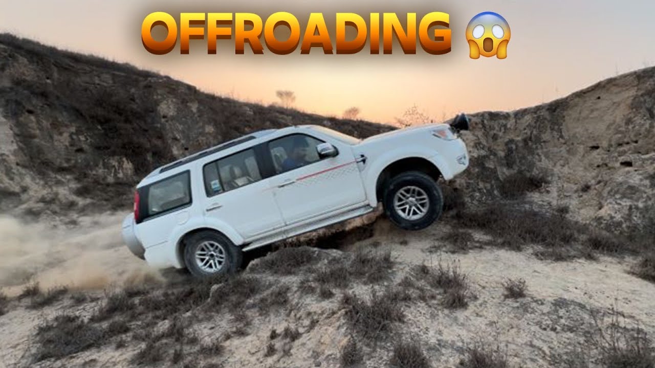 Off-roading with 4X2  Endeavour / Putha panga hi lailya 😱 Heavy damage /Vlog No:- 50/