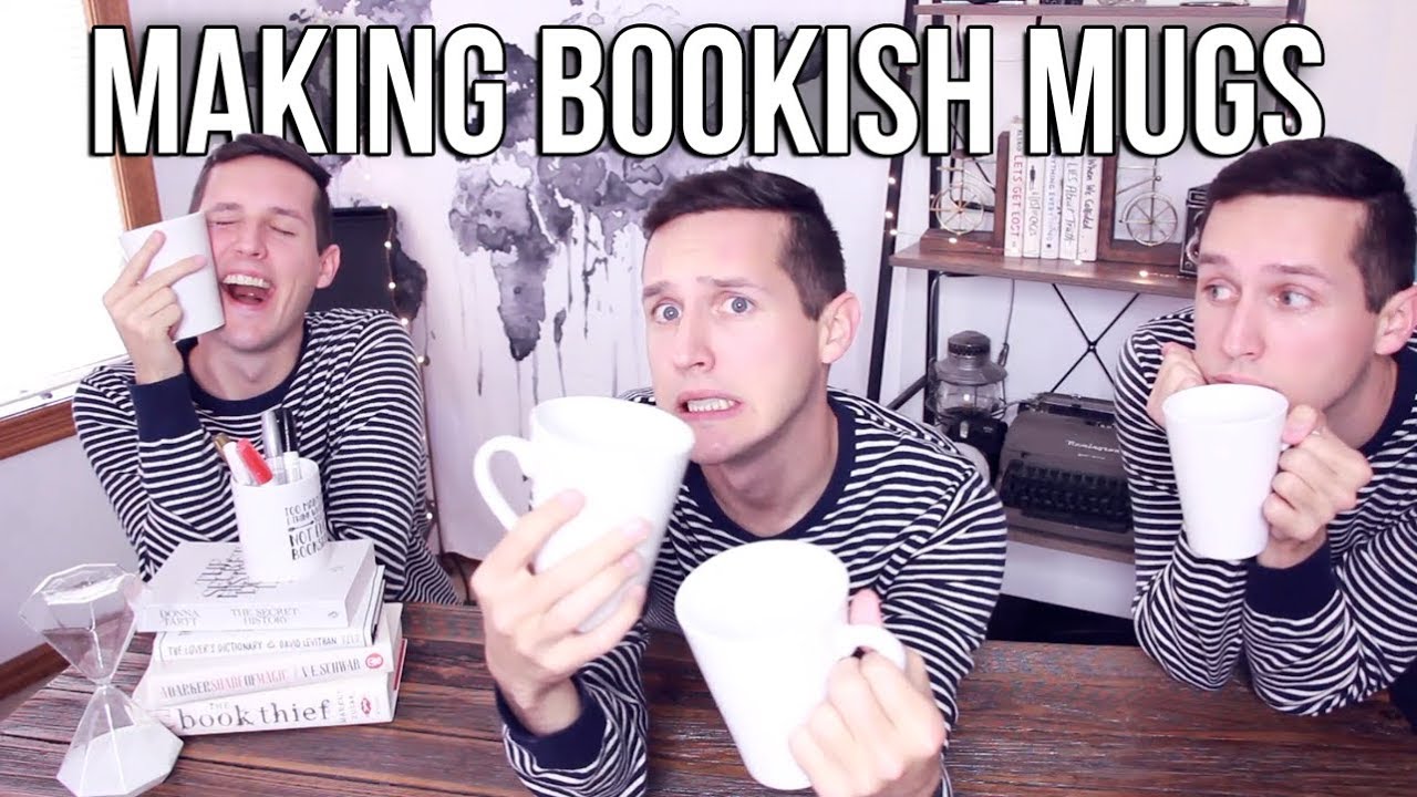 I TRIED MAKING BOOKISH MUGS
