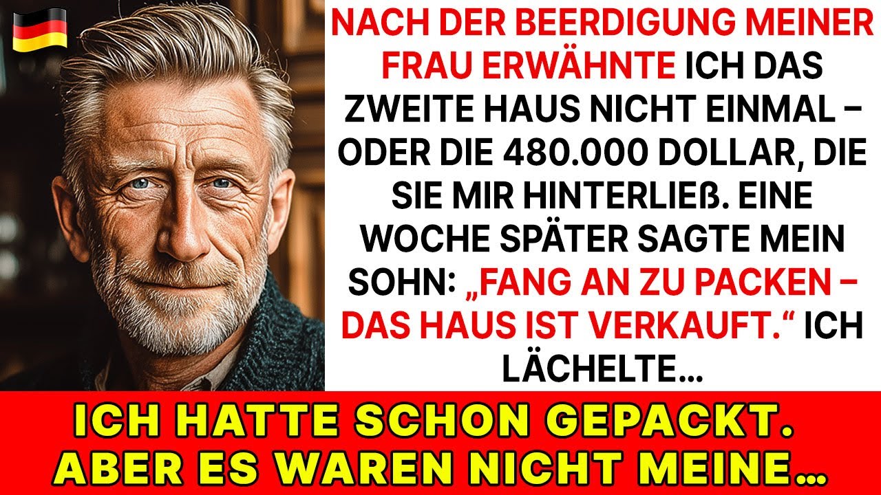 Nach der Beerdigung meiner Frau verschwieg ich meinem Sohn das zweite Haus – zum Glück...