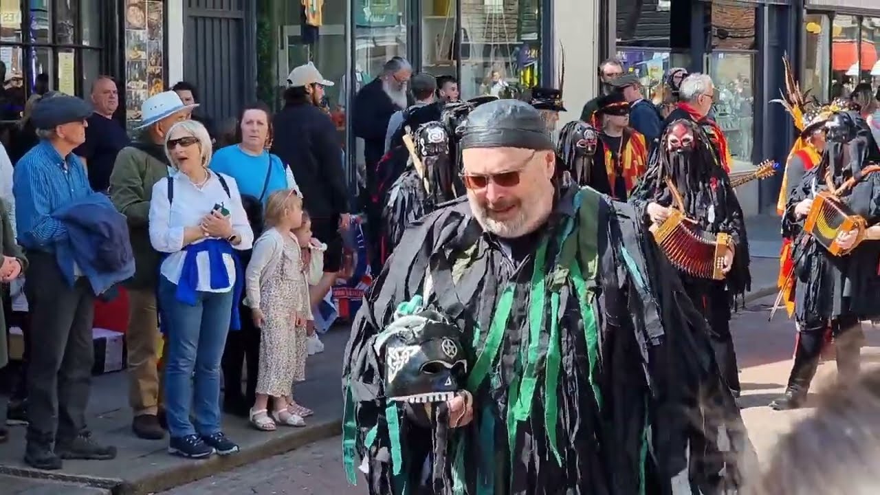 Sweeps Festival, Rochester, Kent. Morris Dancers. Spring 2023