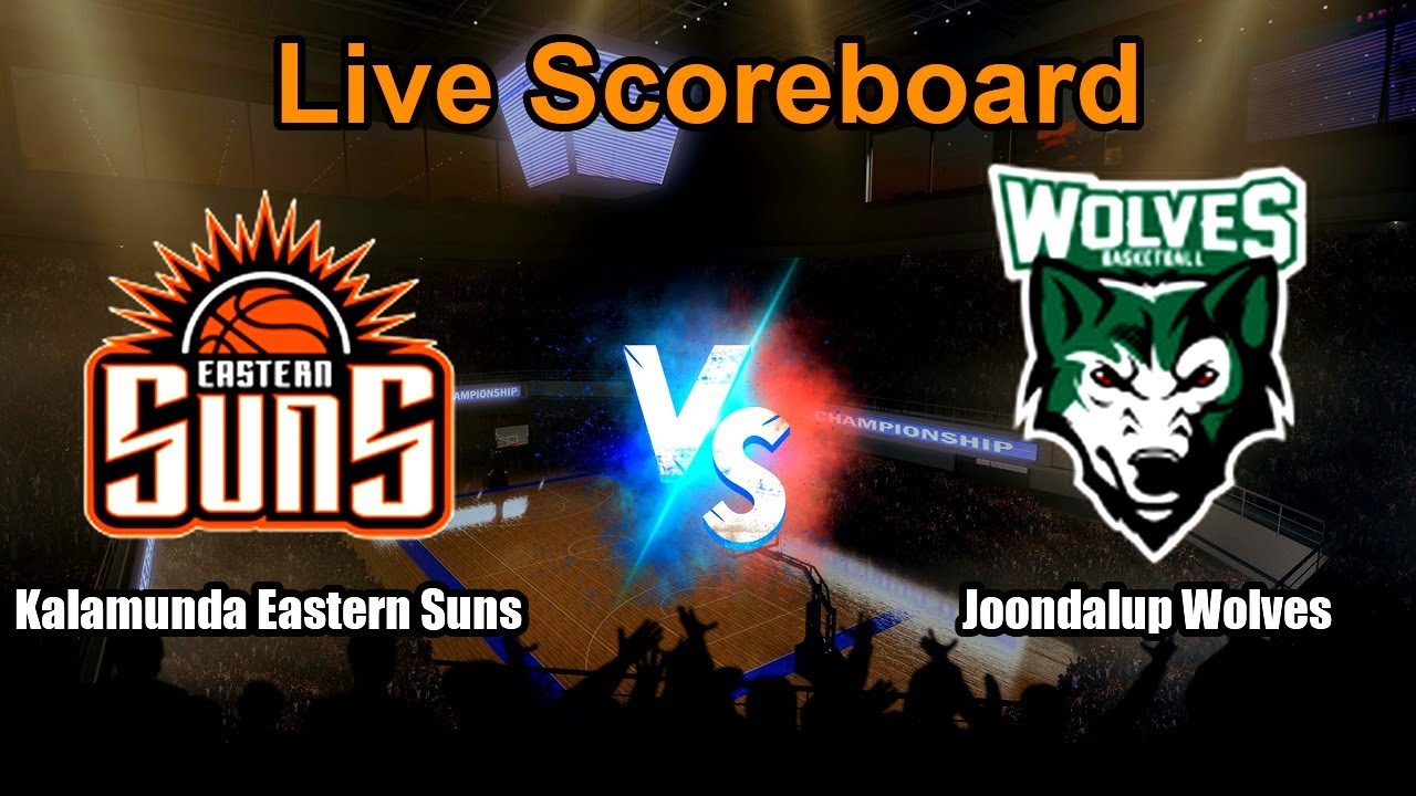 Kalamunda Eastern Suns vs Joondalup Wolves Live Score - Australia National Basketball League1 West