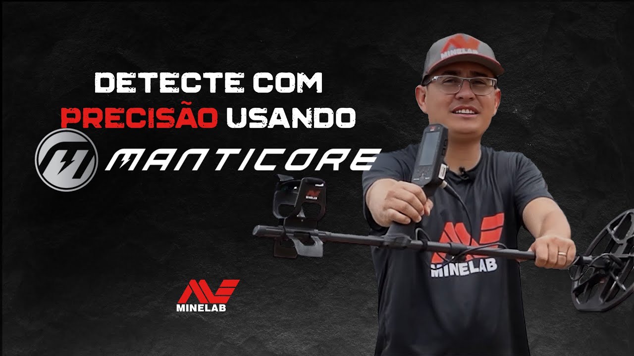 Manticore: Detector de metal preciso, r&aacute;pido e poderoso | Minelab