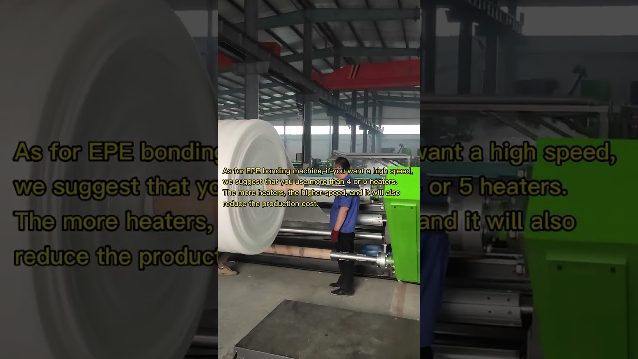 How much is a full set of epe foam mattress making machine