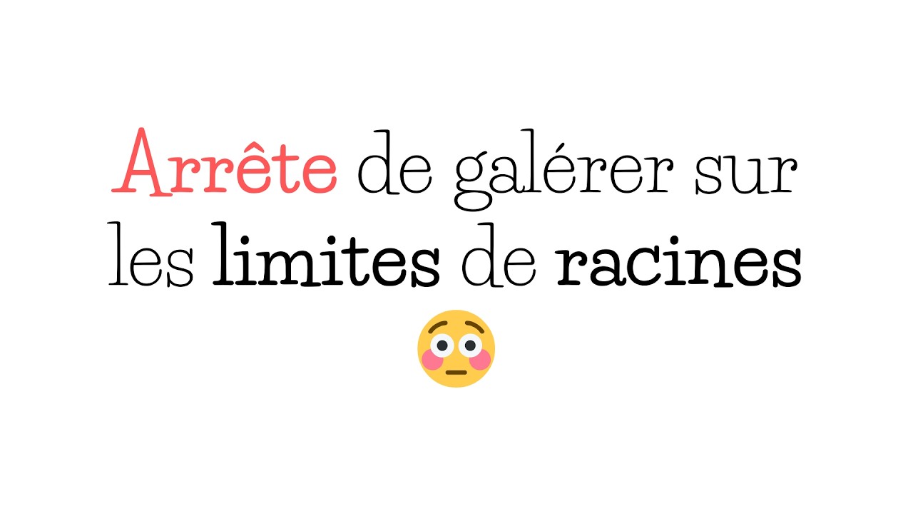 Calcul de Limites : Fonctions Racine Carrée, Cubique et n-ième