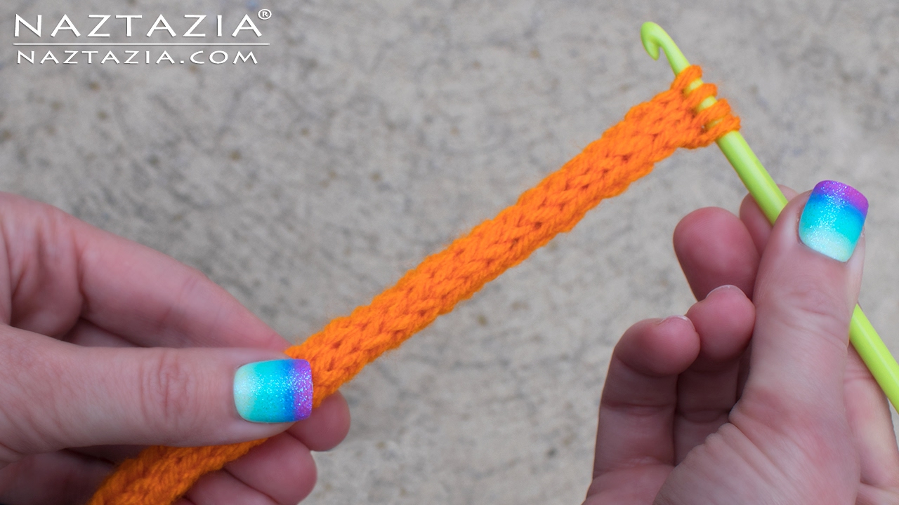 HOW to CROCHET an I-Cord - RIGHT & LEFT hand DIY Tutorial