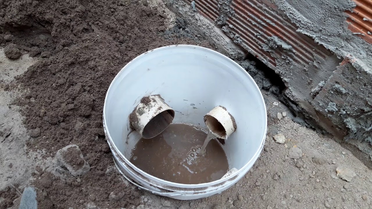 Facilitando a vida do pedreiro, Como ficou a caixa de gordura depois de pronta.