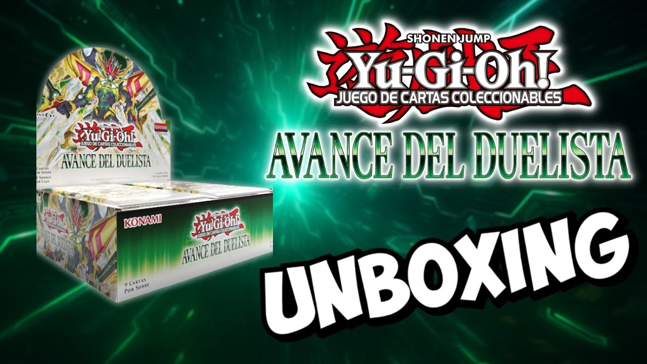 Unboxing Yu-Gi-Oh! JCC: Avance del Duelista