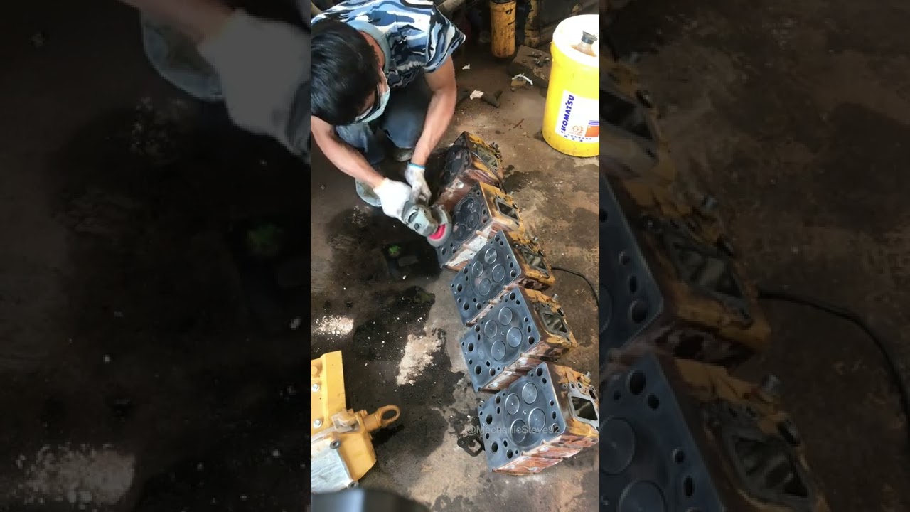 Loader Engine Repair Full Process