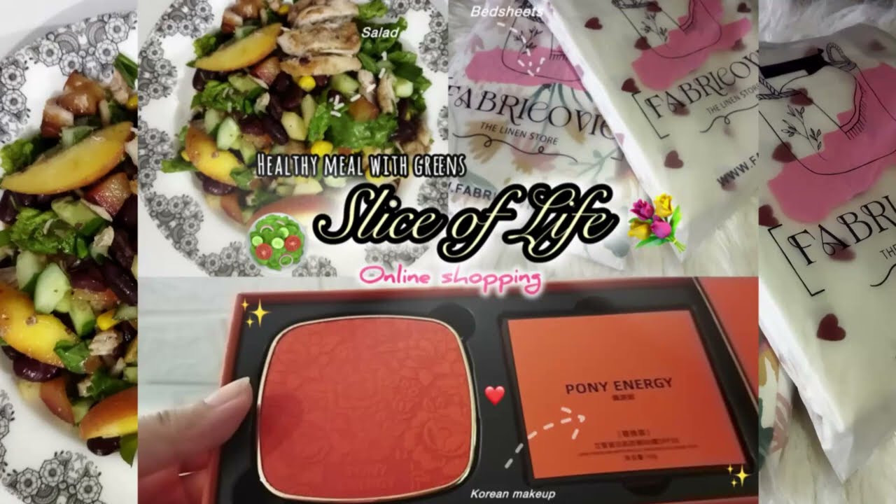 Slice Of Life 🥗✨  I Shop Smart🛒🎯 #unboxing #healthylifestyle #fabricovic @ponyenergycosmetics 