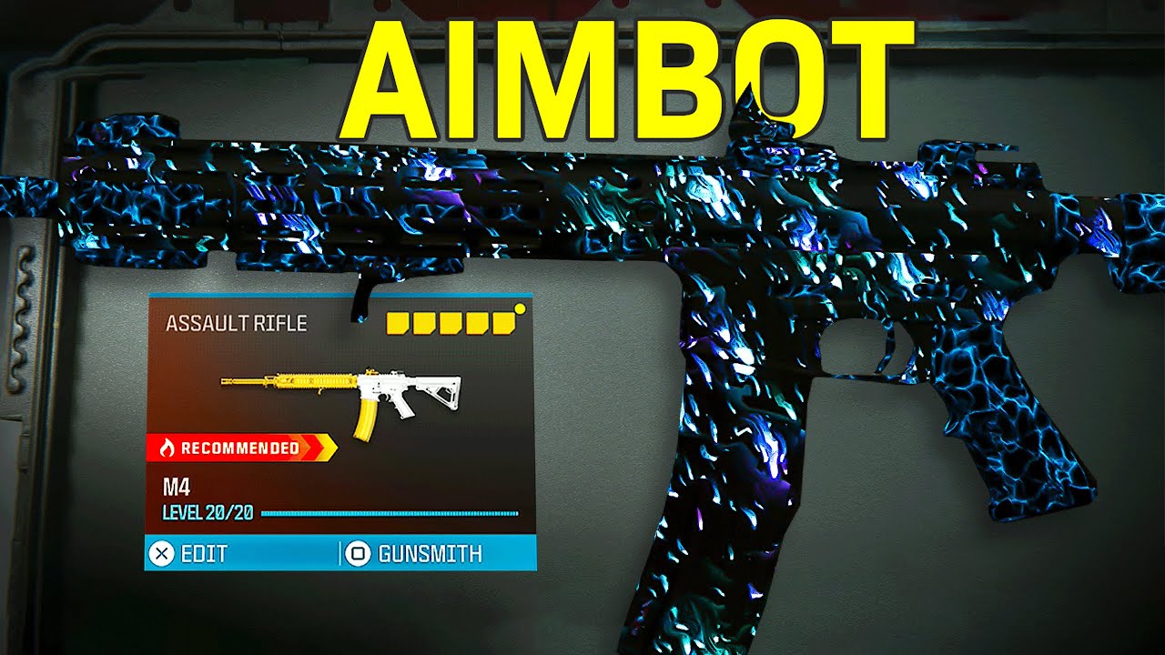 the NEW *NO RECOIL* M4 Class is free AIMBOT in MW3! (Best 