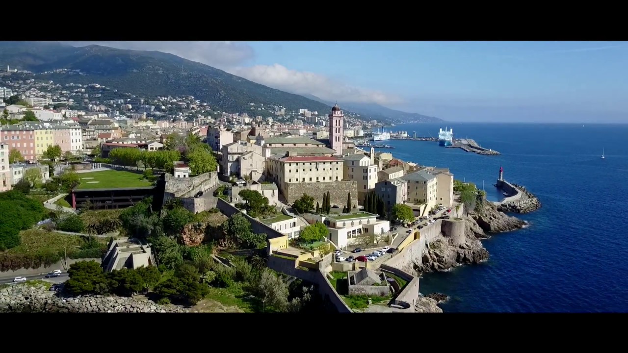 La Citadelle de Bastia vu par la mer  - PAYSAGE CORSE - Mai 2017