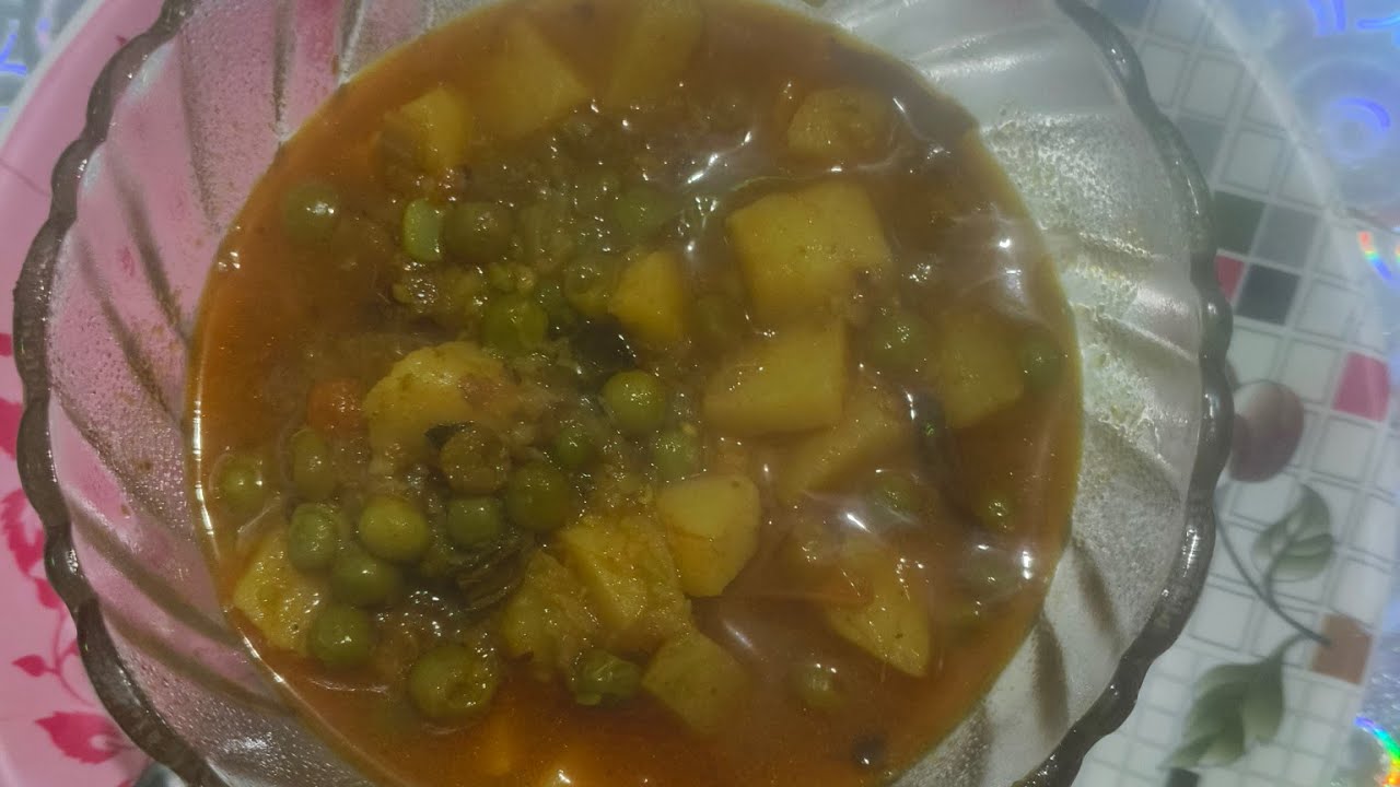 Aalu matar#winter special #yammy recipe 