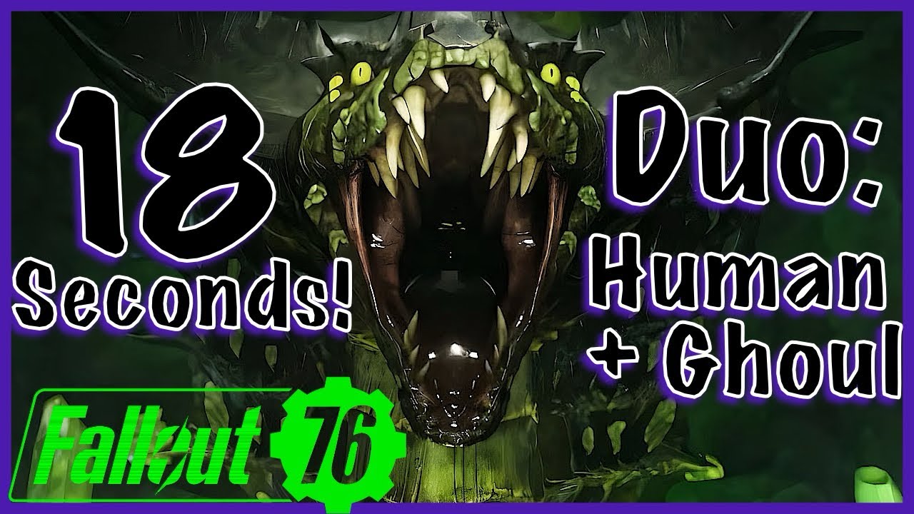 18 Sec Ultracite Terror! Fallout 76 Gleaming Depths Raid