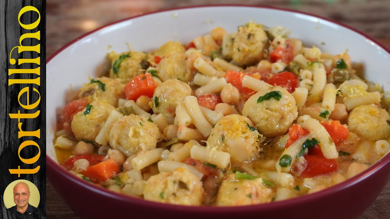 Chickpea Polpette Pasta – Food That Looks After You