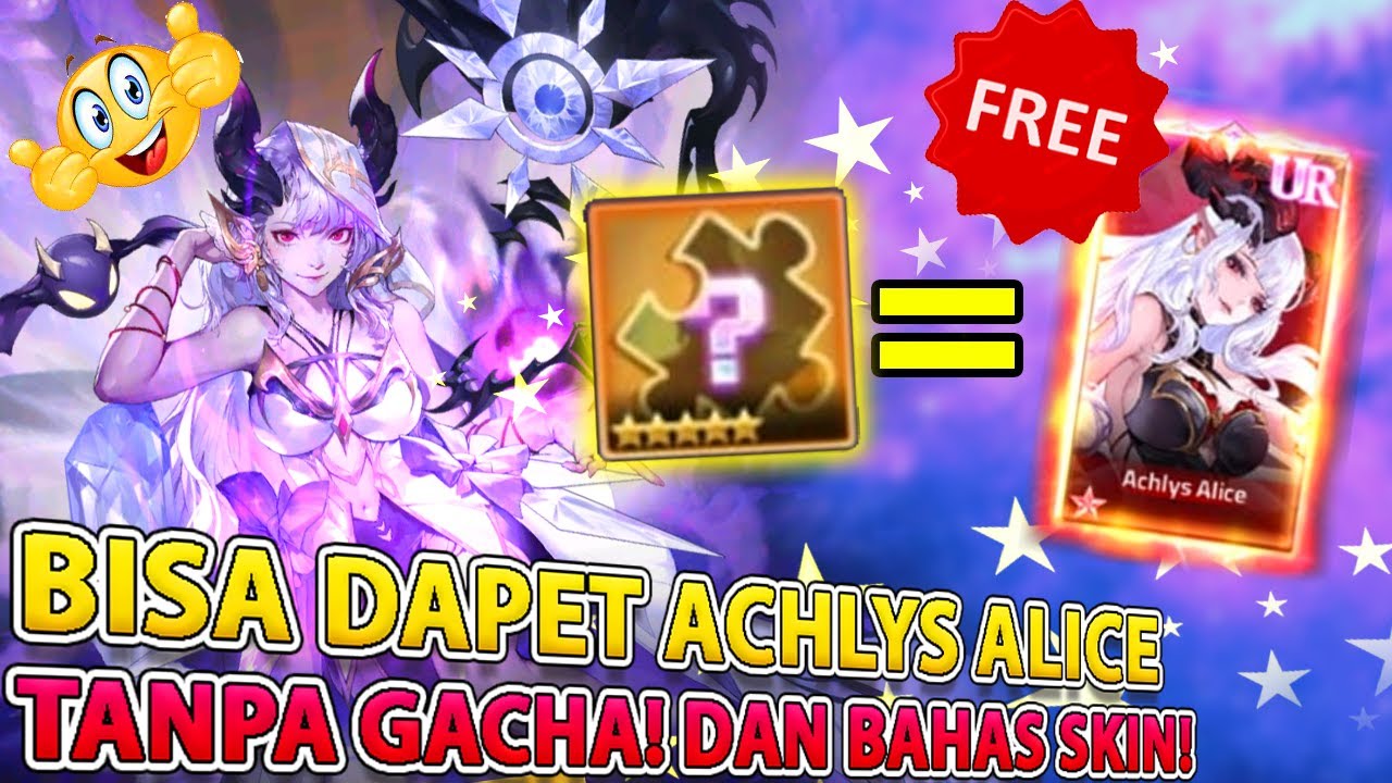MANTAP! CARA DAPET ACHLYS ALICE 