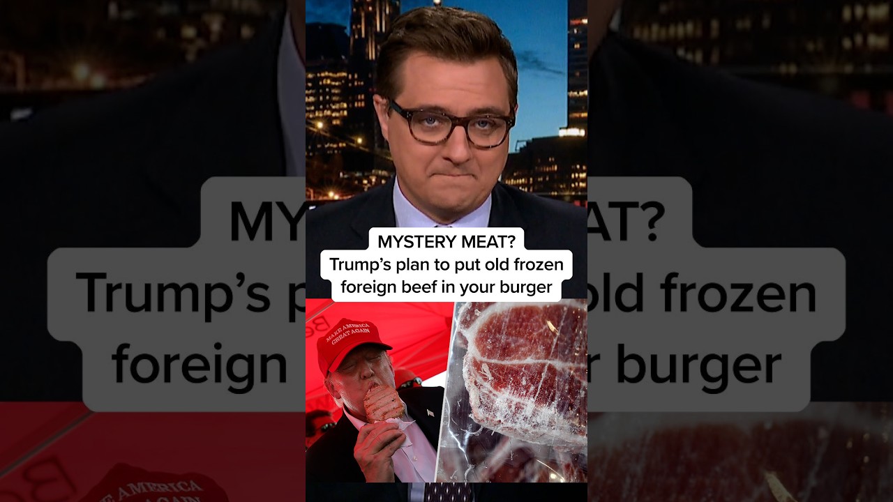 MYSTERY MEAT? Trump&rsquo;s plan to put old frozen foreign beef in your burger