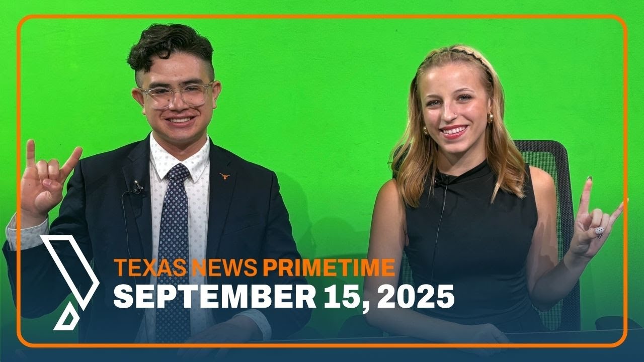 Charlie Kirk Shooting and Vigil, Talarico Enters U.S. Senate Race, UT’s 142nd Birthday // Sept. 15