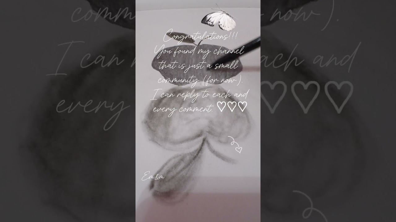 This is my small Channel ♡ #shorts #art #smallyoutuber #smallcommunity #youtube