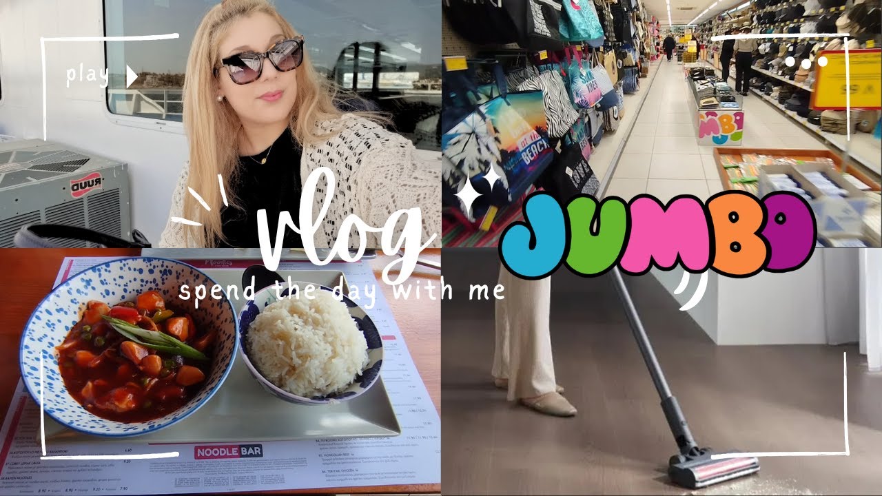 Jumbo haul & ΝΕΑ ΣΚΟΥΠΑ STICK που ΑΛΛΑΞΕ το ΣΠΙΤΙ μου 🧹ΕΞΟΔΟΣ με ΝΟΣΤΙΜΟ ΦΑΓΗΤΟ 🍽 |