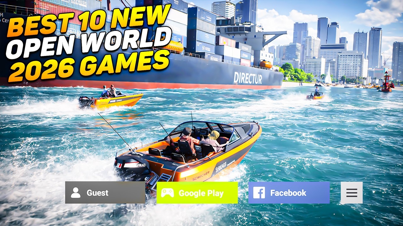 Top 10 Open World Android Games Coming in 2026 | Android Open World Multiplayer Games