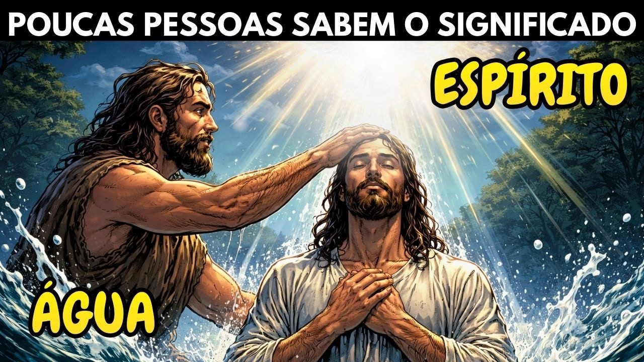 “NASCER DA ÁGUA E DO ESPÍRITO” Você precisa saber o que significa isso!