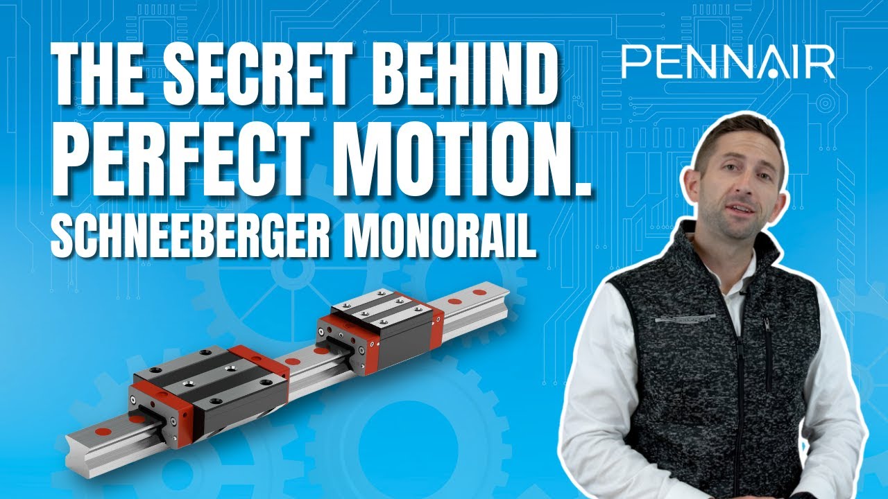 SCHNEEBERGER Monorail MR & BM | Precision Linear Guides | PennAir