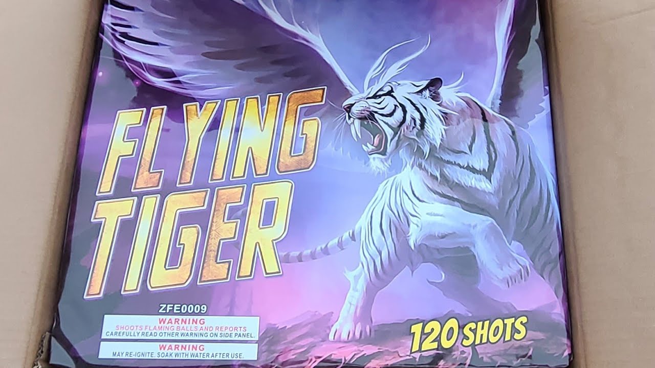 Flying Tiger!! 120 shots!