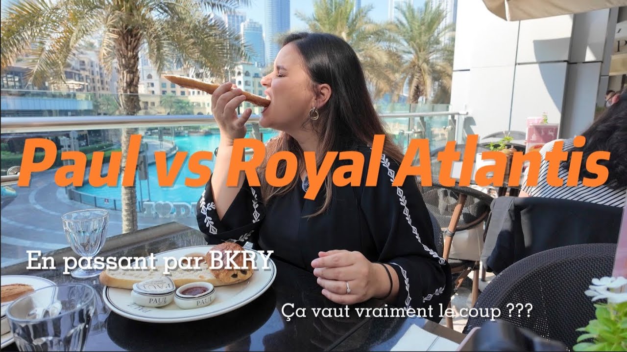 Petit déjeuner à Dubaï : du mall au grand luxe ! 🍴💎