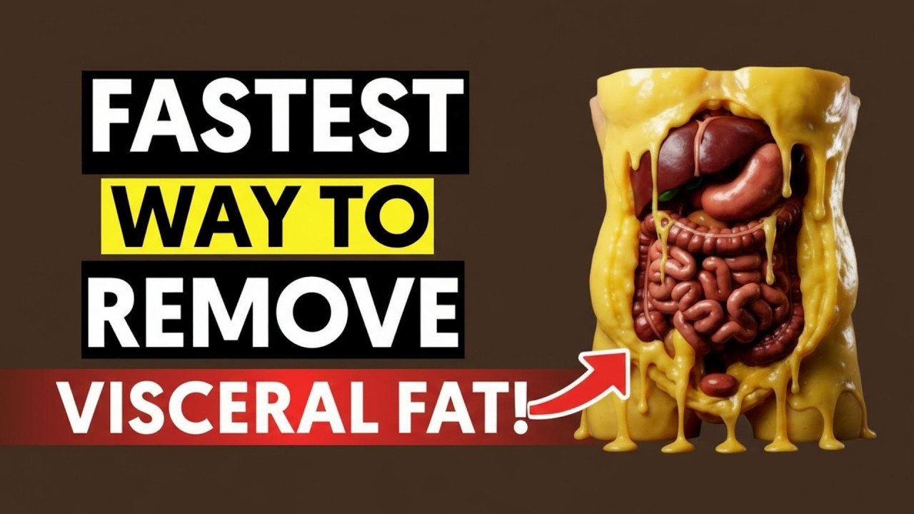 After 60. How to Lose Visceral Fat Fast - (The Japanese Way) | Senior Health