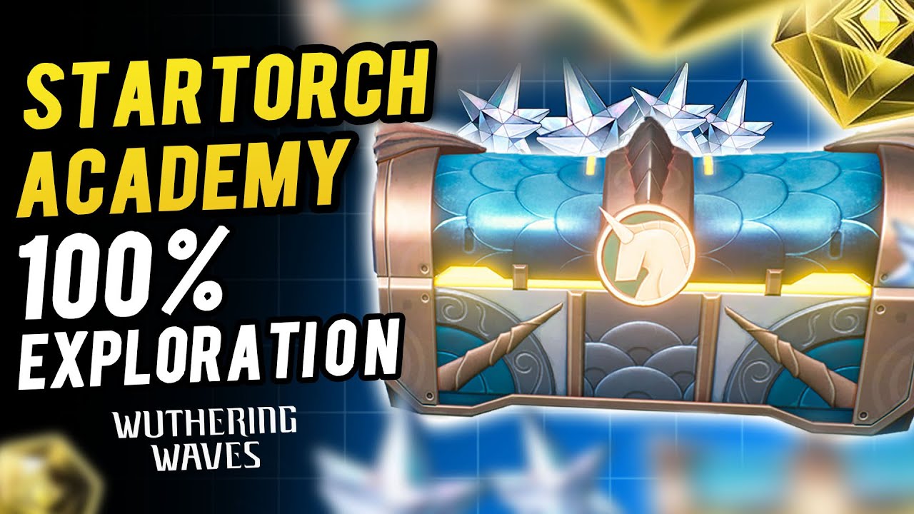 Startorch Academy 100% Exploration  All Chest & Tape of Last Words Location Wuthering Waves 3.0