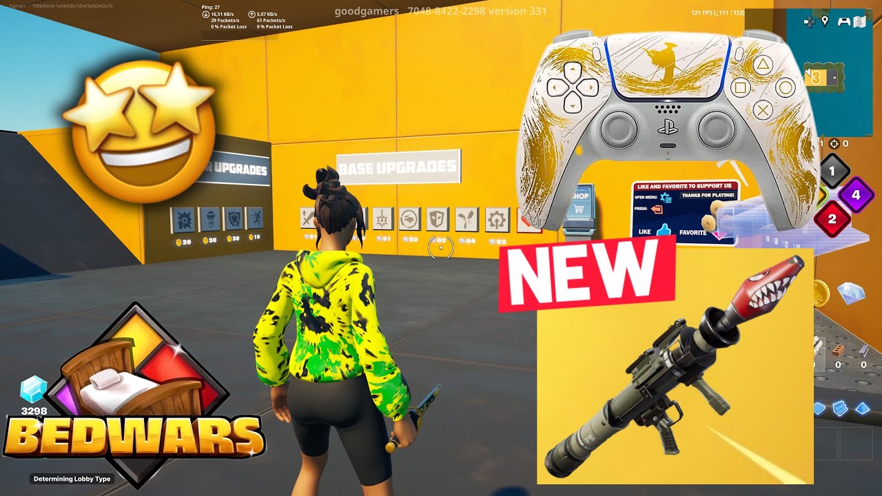 Fortnite Bedwars 🎮 Gameplay PS5 🤩