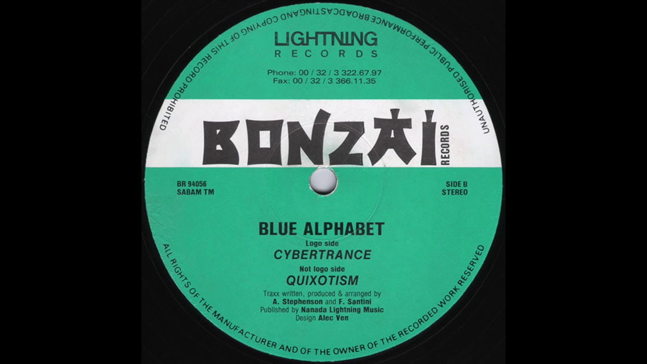 Blue Alphabet - Cybertrance (1994)
