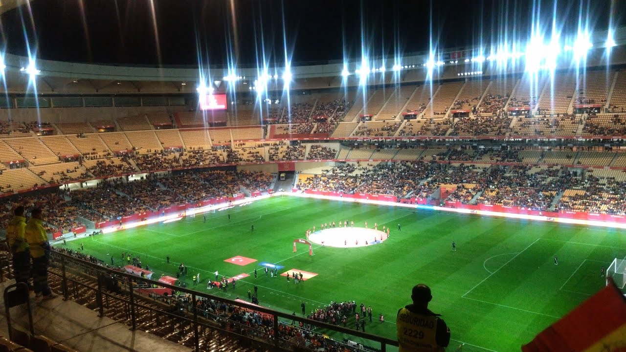 2025 Football Spain National Anthem in Sevilla/サッカー スペイン代表 国歌斉唱@セビージャ