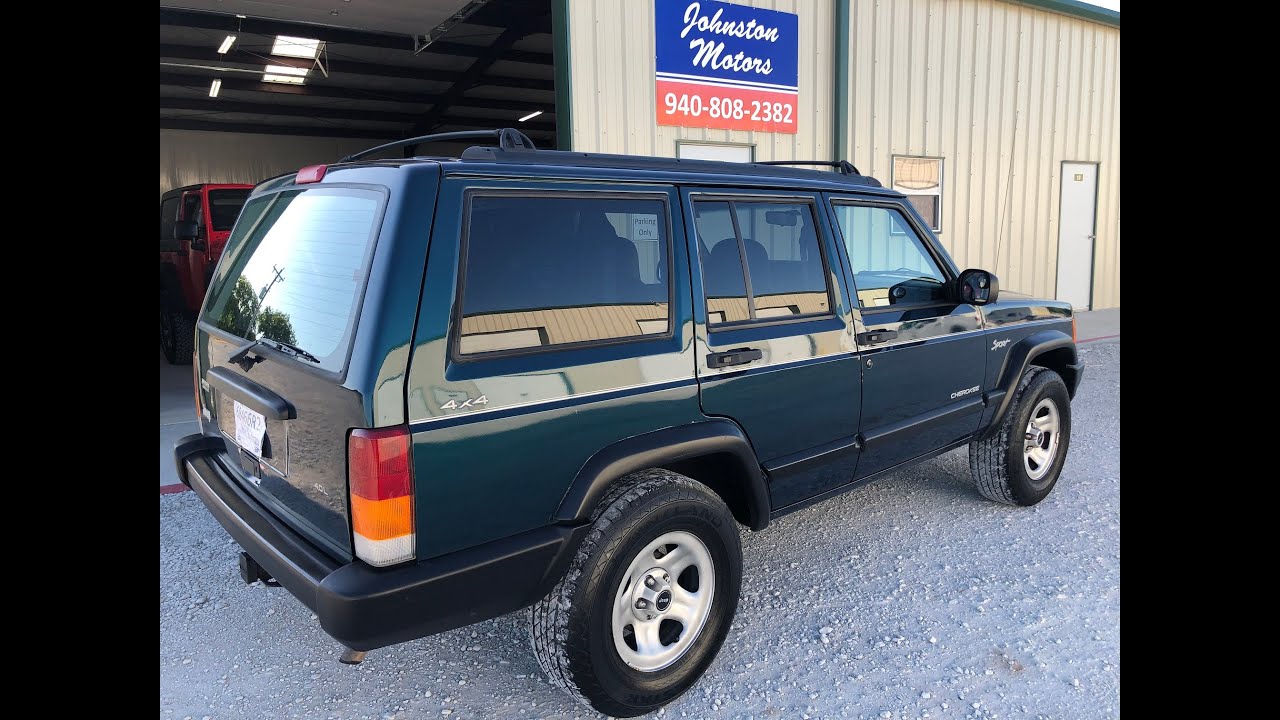 1997 Emerald Green Jeep Cherokee XJ