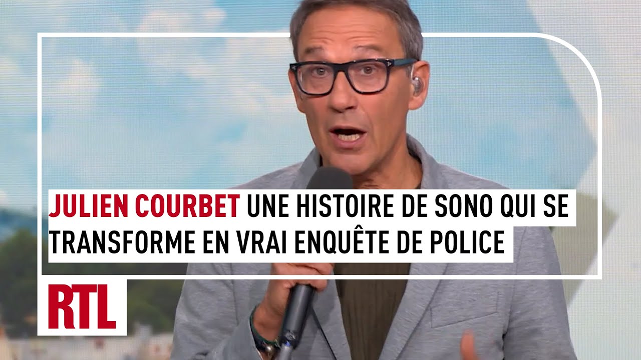 Julien Courbet: A sound story that turns into a real police investigation