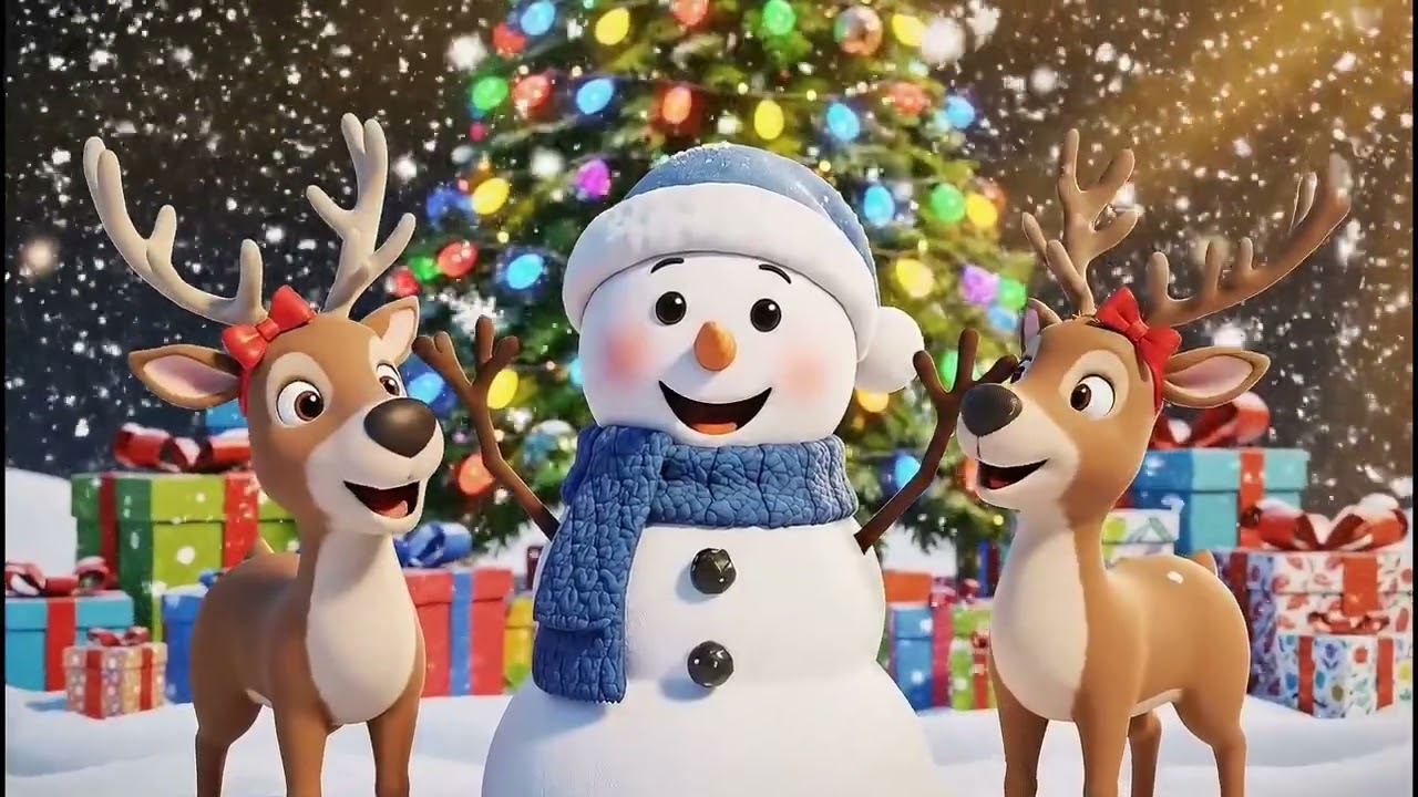 Músicas de NATAL infantil 2025 - Natal - Crianças - Bate o sino - Presente de Natal ... 10 minutos