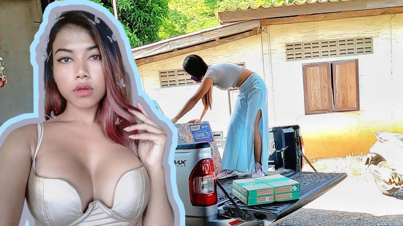 Thai girl building her dream home | Life in Thailand