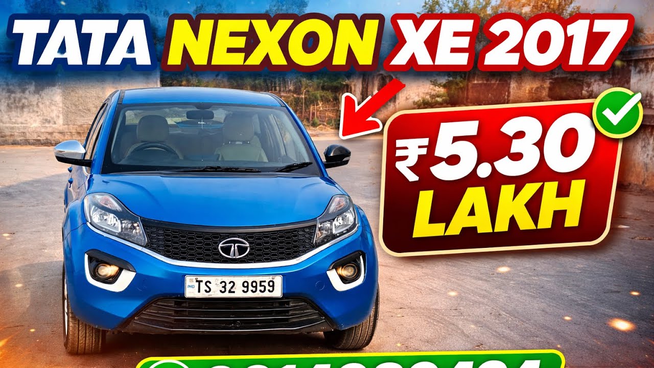Tata Nexon XE 2017 for Sale | Budget SUV @ 5.3 Lakhs | TS Registration 9014080424#karimnagar 