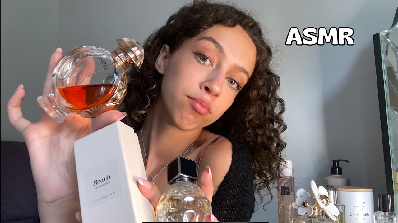 ASMR Perfume Shop Roleplay ✨🌸 (glass tapping, spray sounds, british accent)