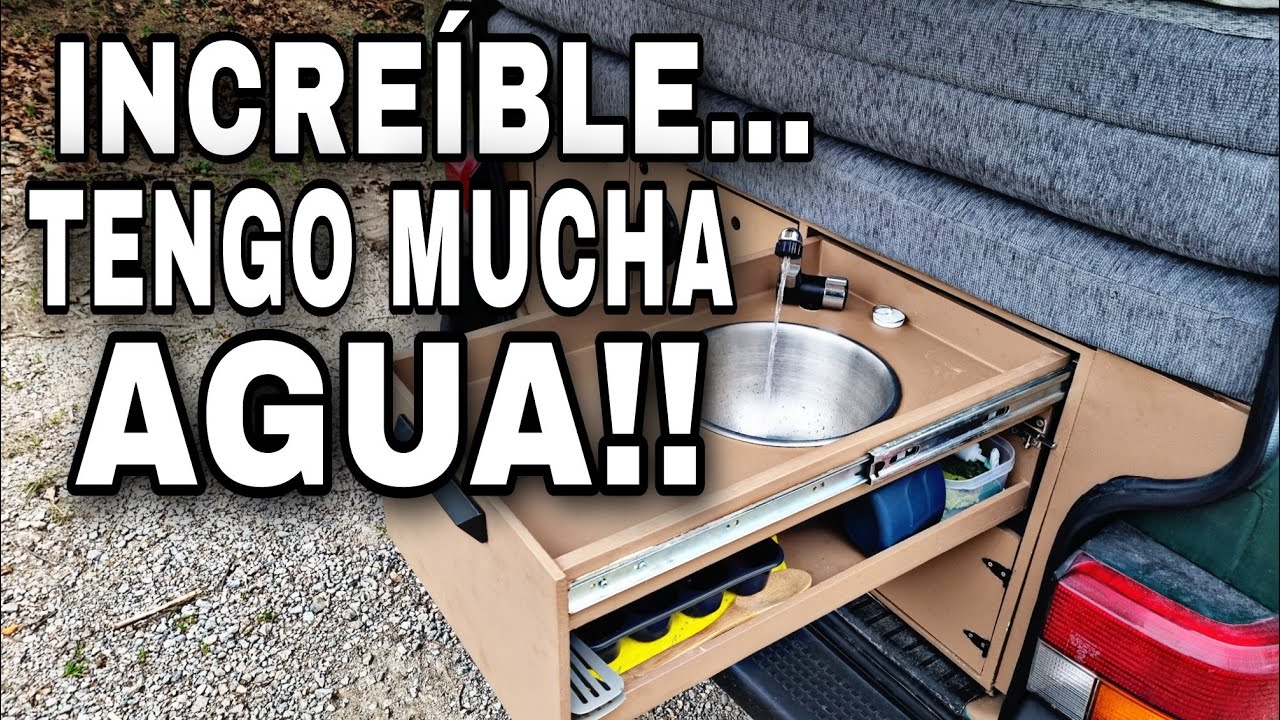 Mueble FREGADERO para FURGONETA CAMPER