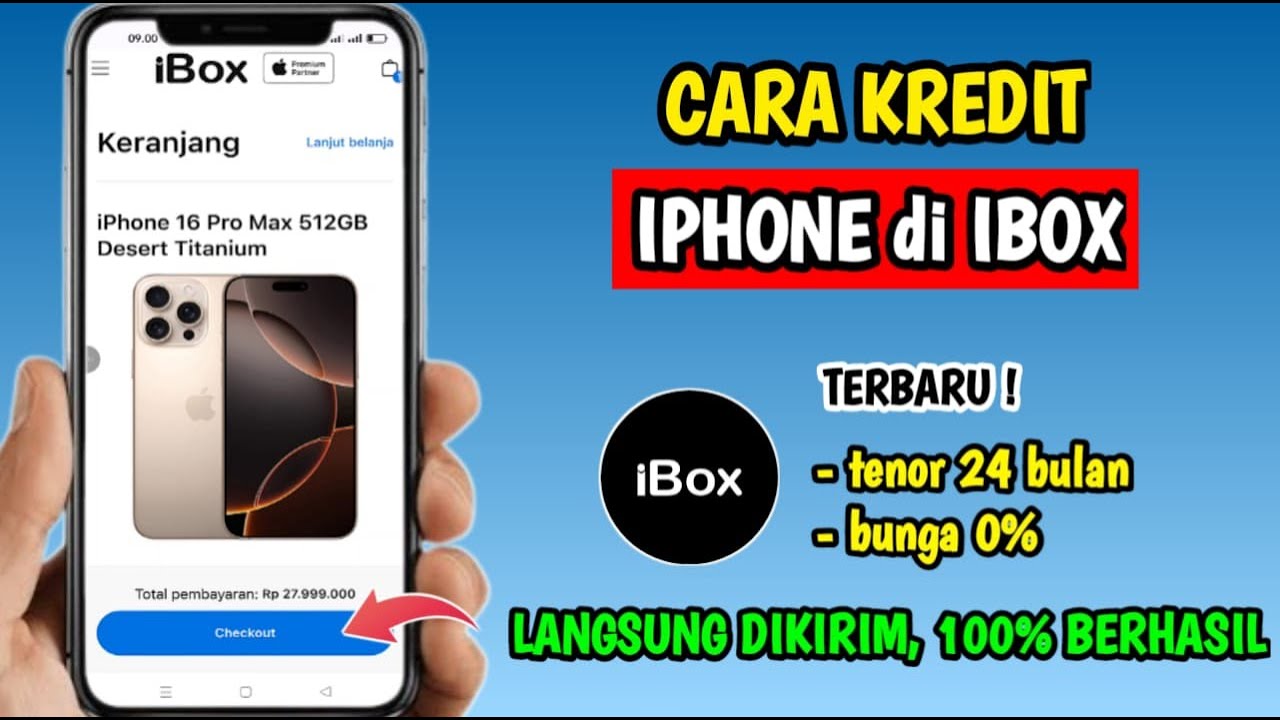 Cara Kredit IPHONE | Cara Kredit IPHONE di IBOX