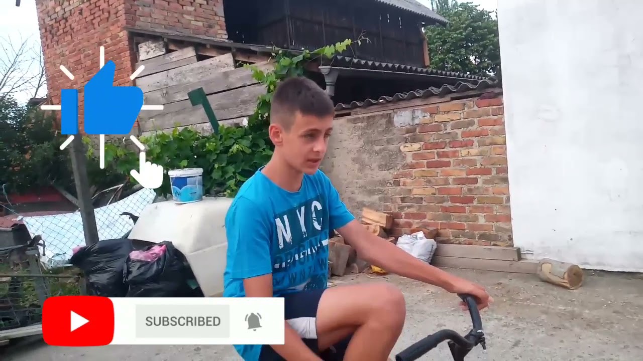 kako zabaciti cijeli bicikl😱