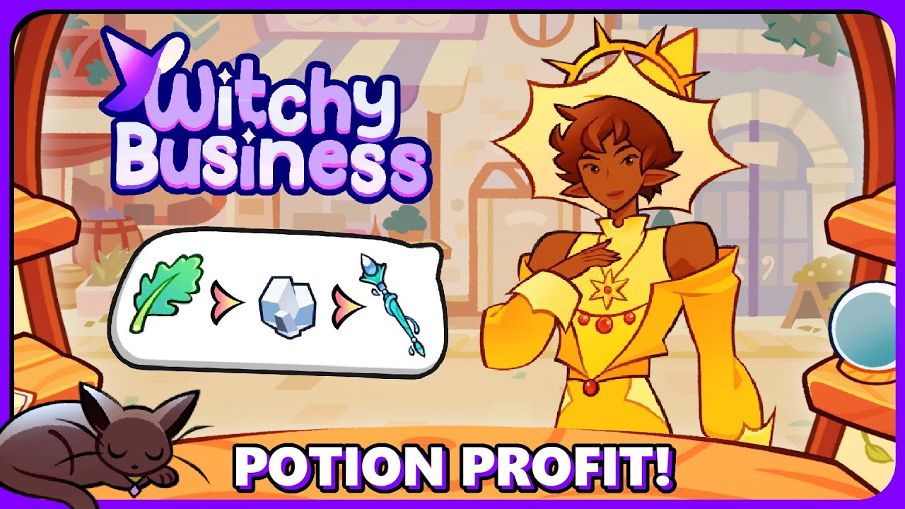 RUN A COZY SHOP OF WITCHCRAFT & WIZARDRY! Witchy Business