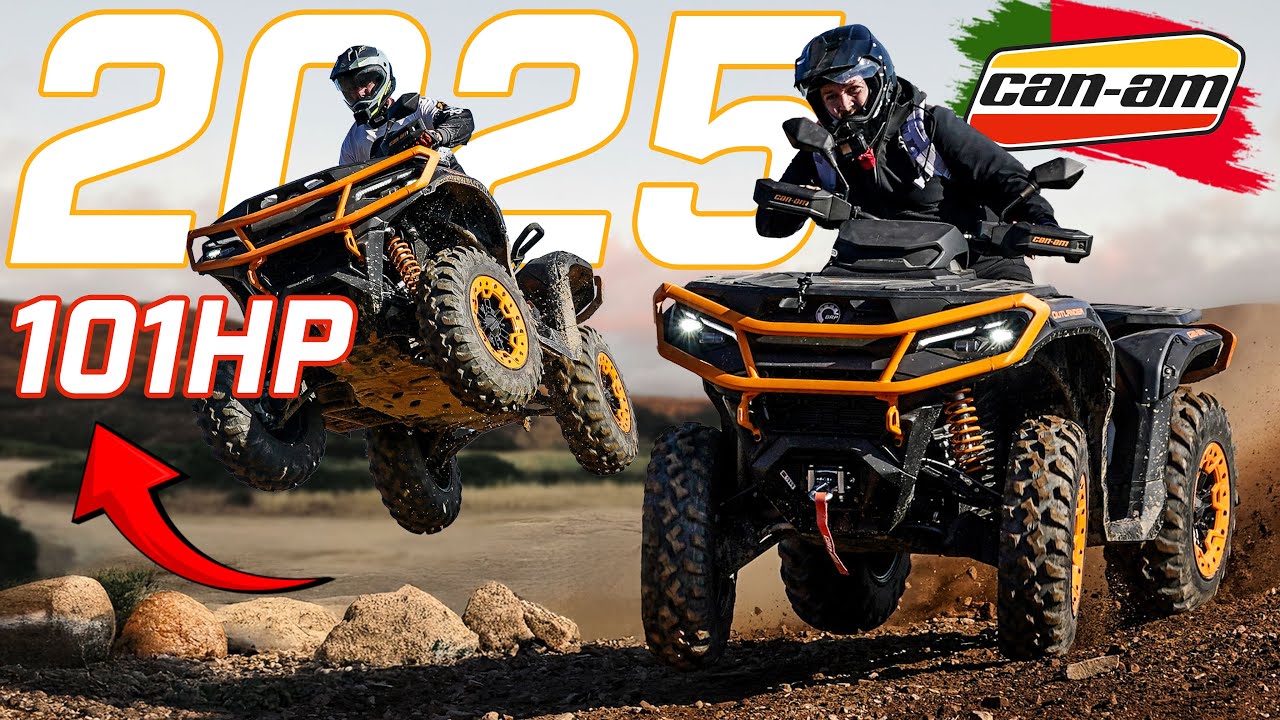 Can-Am Outlander 1000R 101HP | 2025 Line-Up | CE LUAM?