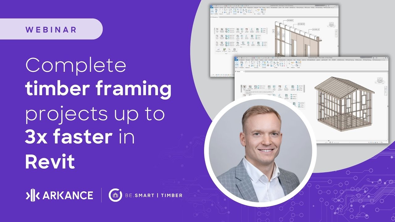 Revit automation for Wood framing | Be.Smart Timber Collection: Wood, CLT & SIP Panels