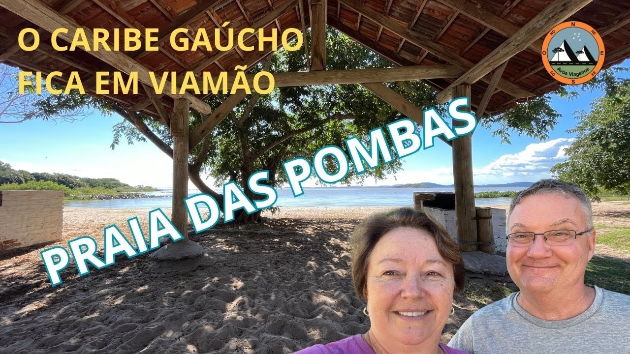 O CARIBE do Rio Grande do Sul - PRAIA das Pombas - Viamão/RS - CAMPING