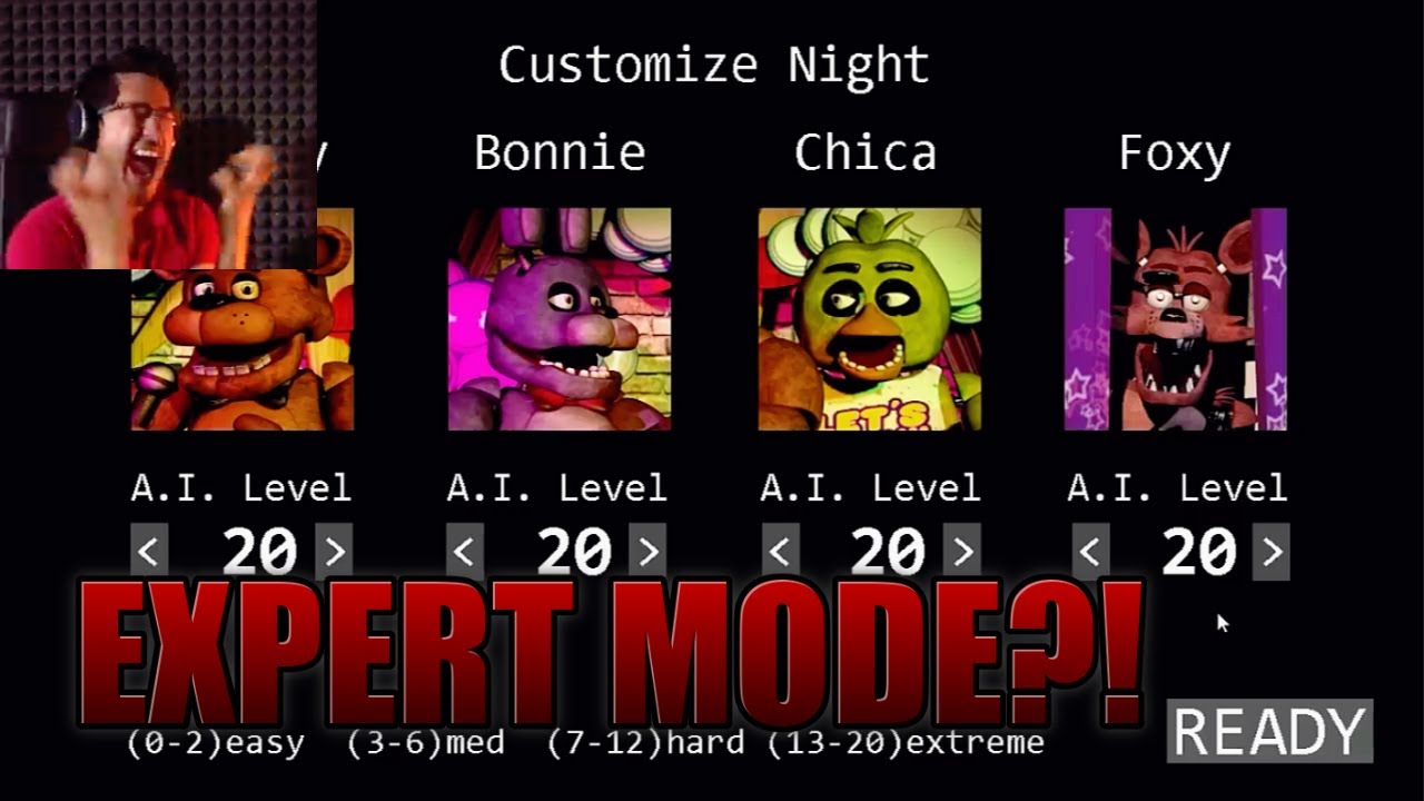 SMB1985 Reacts to Five Nights at Freddy's: 20/20/20/20 COMPLETE | Markiplier