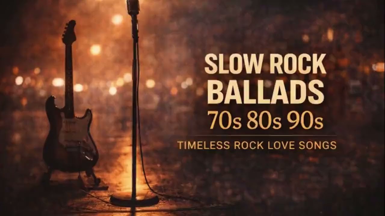 Slow Rock Nonstop Mix – Heartfelt & Romantic Ballads