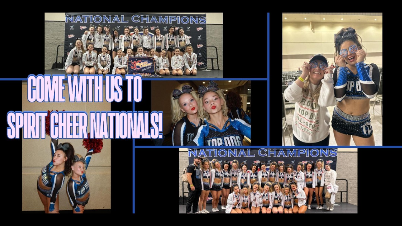 Come with us to Spirit Cheer Nationals!!